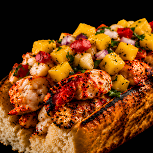 Jerk Lobster Coco Roll
